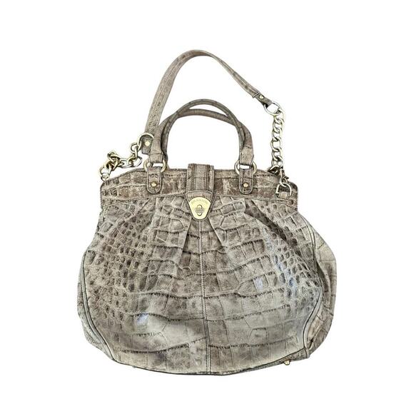 Brahmin Women's Adora Rose Antique Boulevard Distressed Leather Shoulder Handbag - Picture 2 of 13